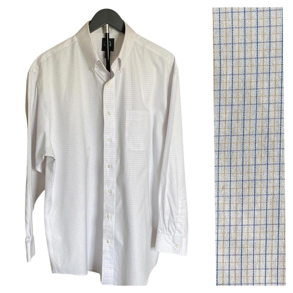 Lot 4 Joseph A Bank Men's Dress Shirts XL 17/34 Long Sleeve Button Down CLEAN! - Picture 9 of 9